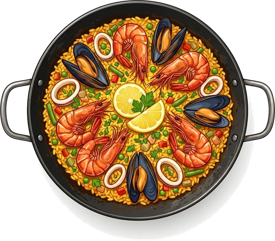 Seafood Paella