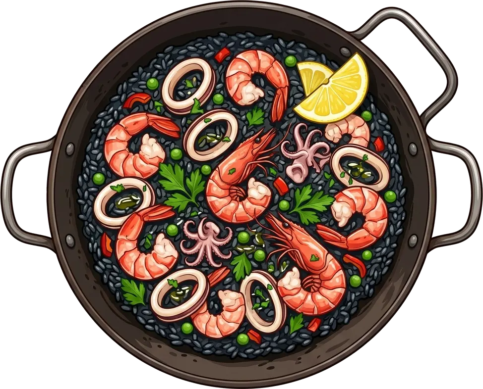 Black Paella (Arroz Negro)